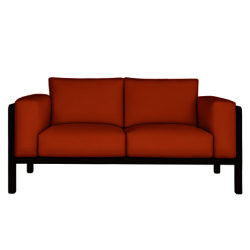 Furia Heming Medium Sofa Azul Flame